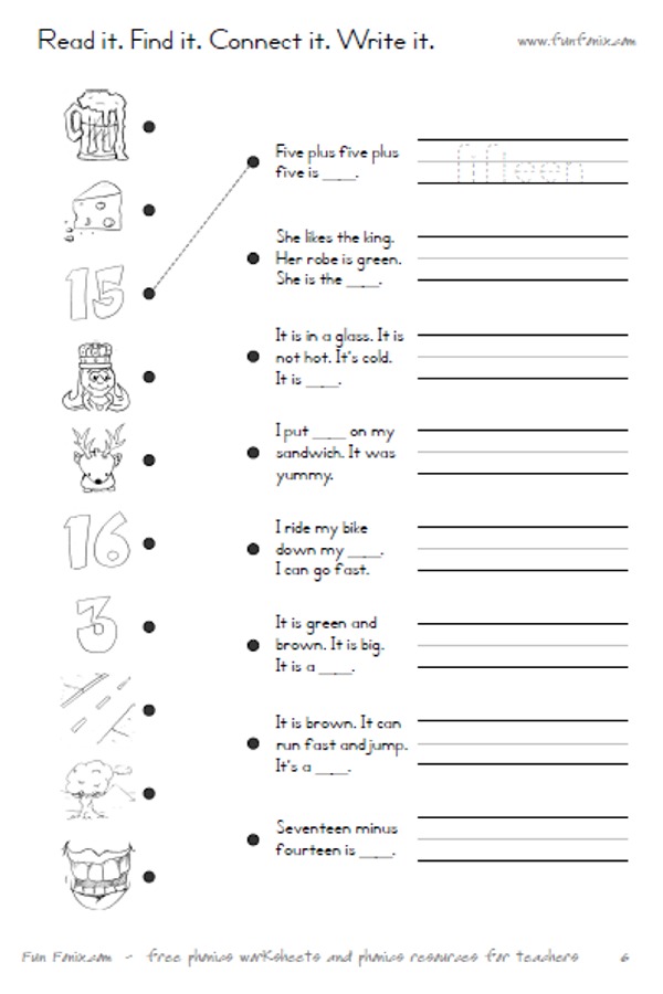 Fun Fonix Book 4: vowel digraph and dipthong worksheets