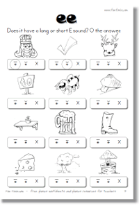 Vowel Team Worksheet - PDF documents