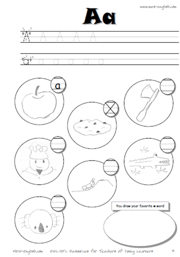 Hard Consonant and Short Vowel Worksheets