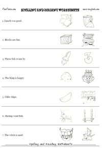 free spelling worksheets