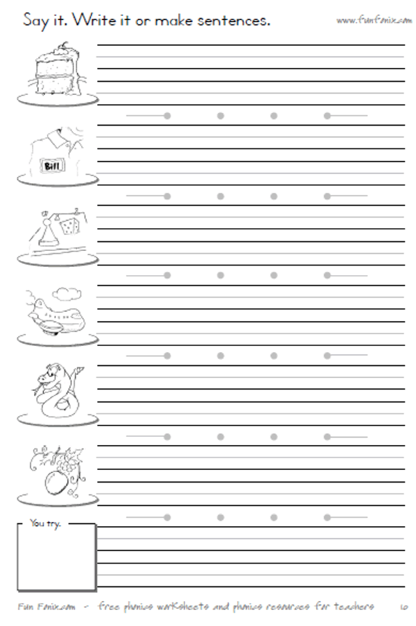 Long vowels and silent e worksheets to print; long a, long i, long o