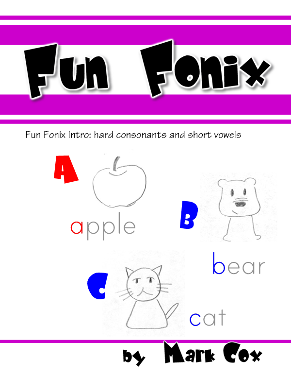 Fun Fonix Intro workbook cover ? hard consonants and short vowels
