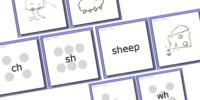 Phonics dominoes